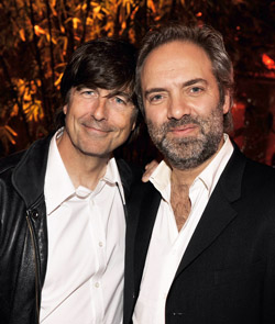 Composer Thomas Newman with Skyfall Director Sam Mendes