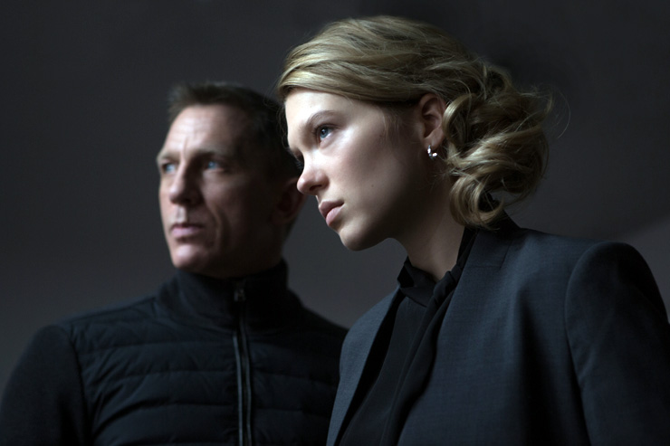 Daniel Craig (James Bond) & Lea Seydoux (Madeleine Swann)