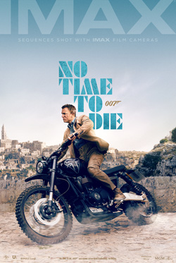 No Time To Die IMAX poster