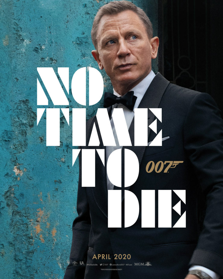 No Time To Die teaser poster