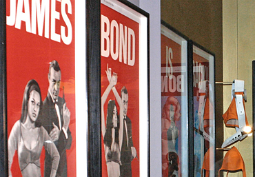 James Bond exhibits at the IWM