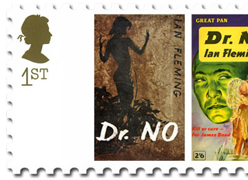 DR. NO mock-up stamps