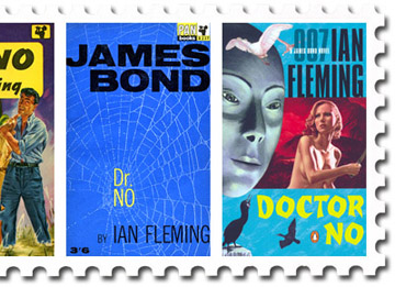 DR. NO mock-up stamps