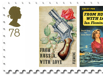 FROM RUSSIA WITH LOVE mock-up stamps