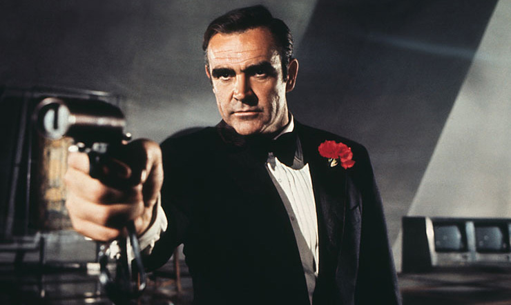 Sean Connery as James Bond 007 in Diamonds Are Forever (1971)