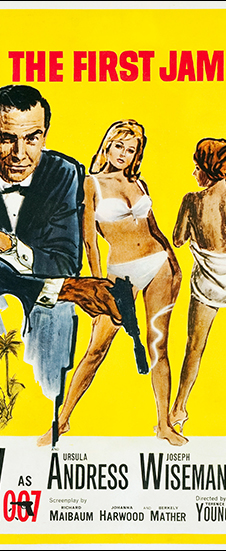 Dr. No (1962) Quad-crown poster