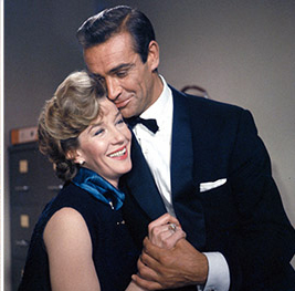 Lois Maxwell as Miss Moneypenny