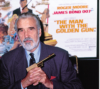 Christopher Lee "The Man With The Golden Gun"