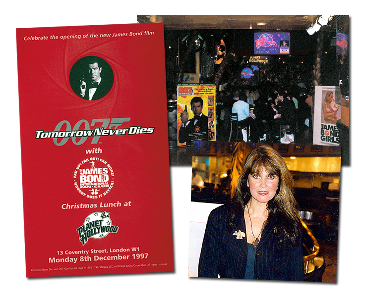 The James Bond International Fan Club 5th Annual Christmas Lunch at Planet Hollywood