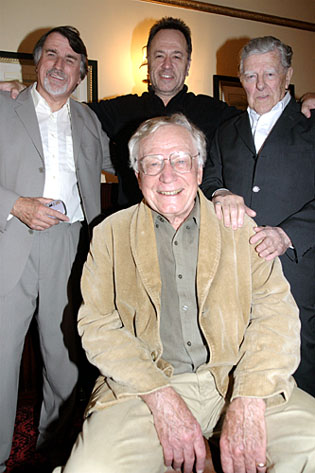 Sydney Jordan, Graham Rye & Syd Cain with Horak