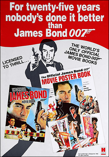 The Official James Bond Movie Book and The Official James Bond 007 Movie Poster Book
