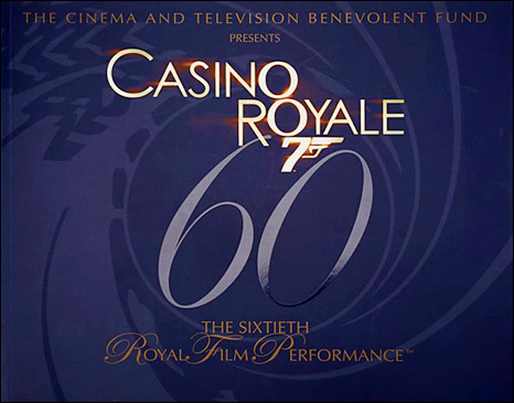 Casino Royale Premiere Brochure