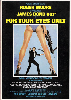 For Your Eyes Only Premiere Brochure