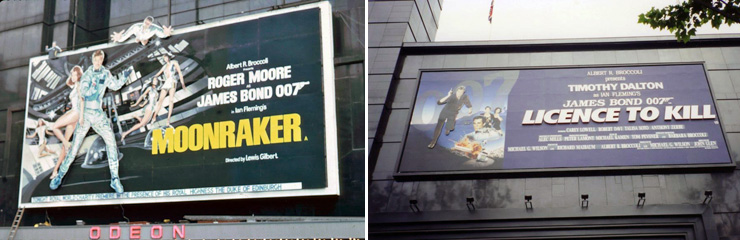 ODEON Leicester Square Moonrakrt/Licence To Kill