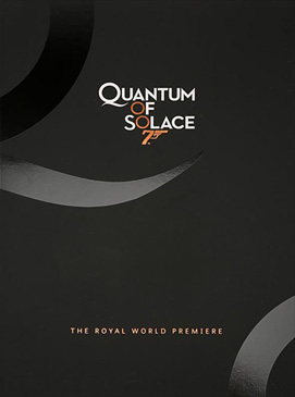 Quantum of Solace Premiere Brochure