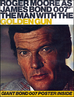 The Man With The Golden Gun Official souvenir brochure and poster