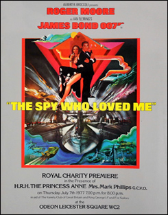 The Spy Who Loved Me Premiere Brochure