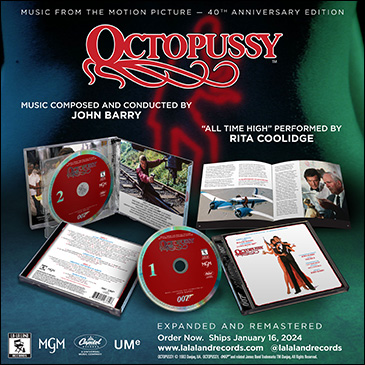 Octopussy La-La Land Limited Edition 40th Anniversary CD