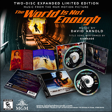 The World Is Not Enough La-La Land Limited Edition CD