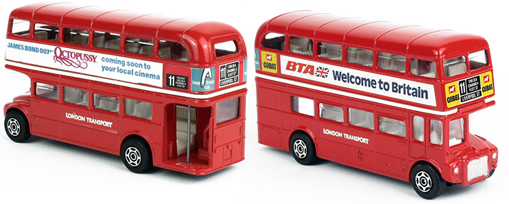 CORGI 469  Octopussy Routemaster Bus (1983)