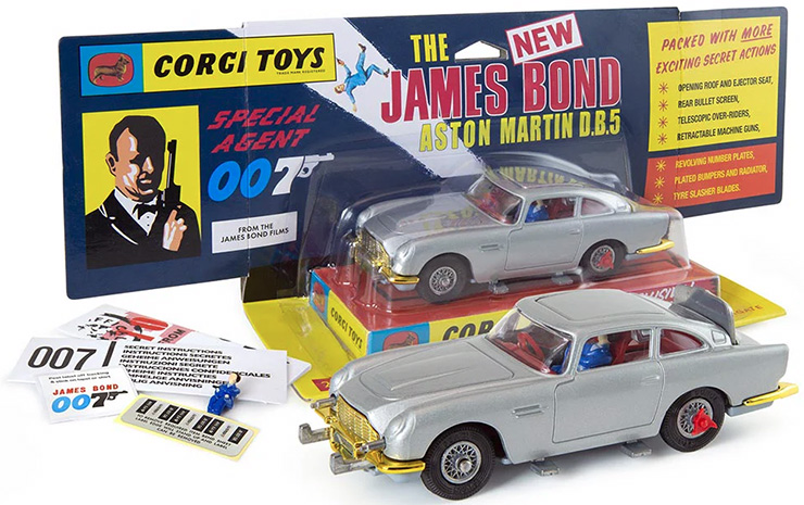 CORGI Model Club  270 James Bond's Aston Martin DB5