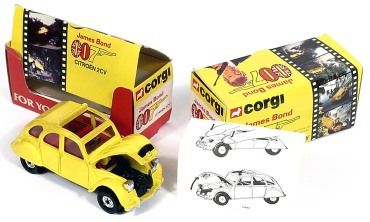 Corgi 272  Citron 2CV (1981)