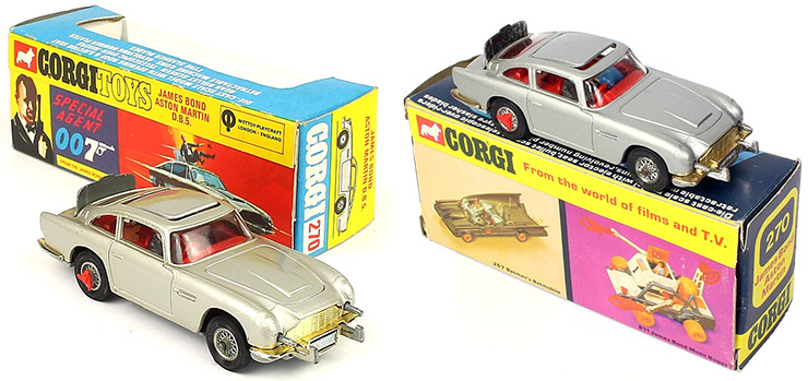 Corgi 270 � Aston Martin DB5 (1973-76)