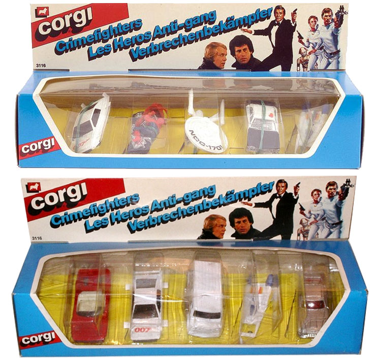 Corgi Juniors Crime Fighters Gift Set E3116* (1980)