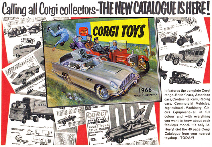 COLLECTING 007  UK James Bond Corgi Toys 1965-1983