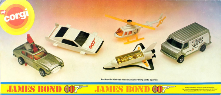 Corgi James Bond Gift Set E3082 (1981)