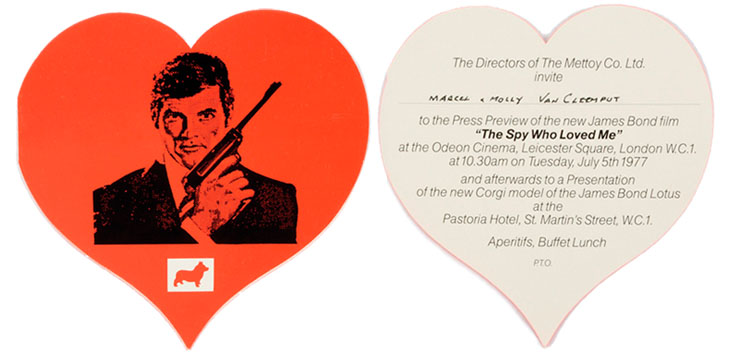 The Spy Who Loved Me press screening/Corgi Lotus Esprit launch