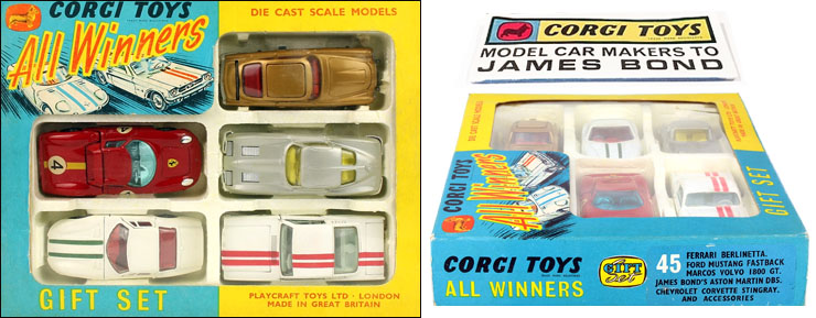 Corgi Toys All Winners Gift Set No. 45 (1966)