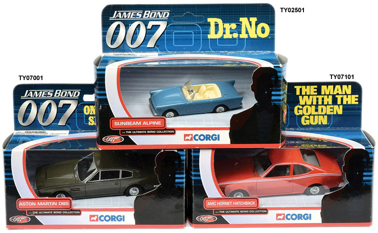 The History Of Corgi And 007