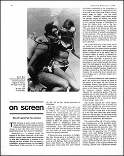 Amaterur Cine World 13 January 1966 Thunderball review