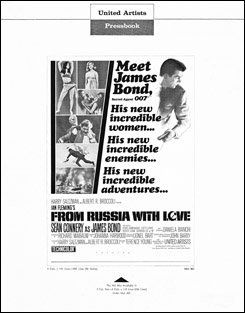 From Russia With Love US Pressbook