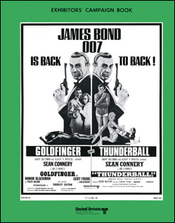 Goldfinger/Thunderball Exhibitors' Campaign Book
