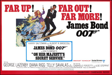 On Her Majesty's Secret Service Exhibitors' Campaign Book