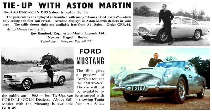 Ford Mustang & Aston Martin Goldfinger (1964)