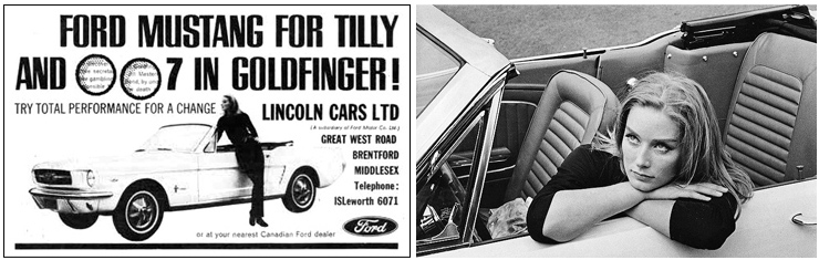 Ford Mustand | Tania Mallet at Stoke Poges Golf Club
