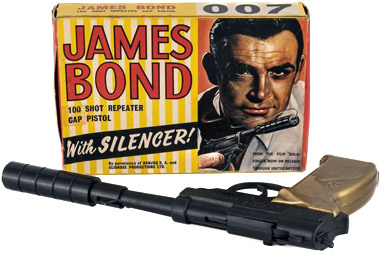 Lone Star 100 shot repeater gun Goldfinger (1964)