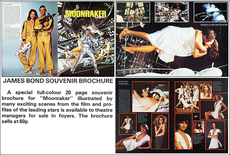 Moonraker (1979) souvenir brochure