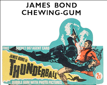 Dandy Chewing Gum Thunderball (1965)