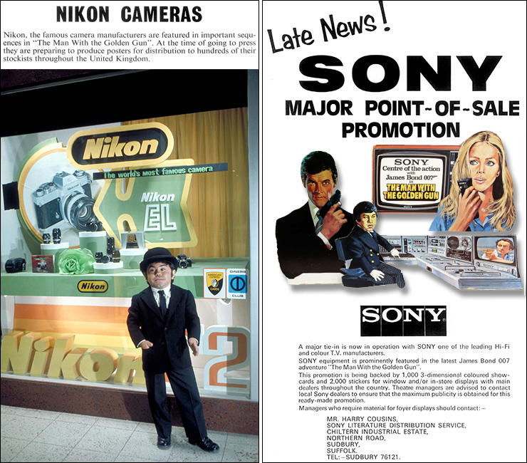 The Man With The Golden Gun (1974) Nikon promotion