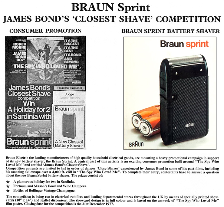 The Spy Who Loved Me (1977) Braun Sprint