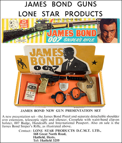 James Bond Lone Star guns You Only Live Twice (1967)