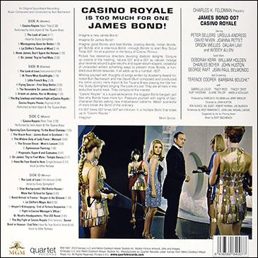 Casino Royale Gatefold Double-LP 2019 rear sleeve