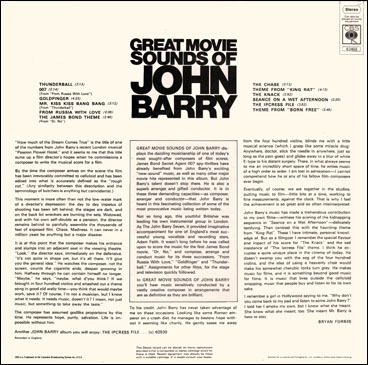 Great Movie Sounds Of John Barry