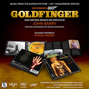 La-La Land Goldfinger 60th Anniversary Limited Edition CD