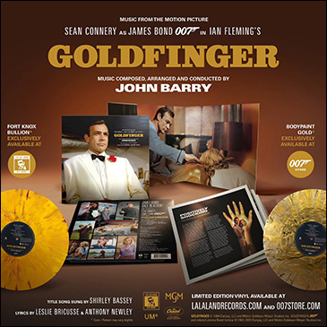Goldfinger Gatefold Double-LP La-La Land Records variants