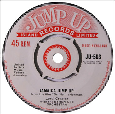 Jamaica Jump Up 45rpm single